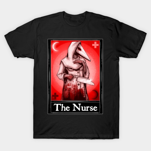 The Nurse Tarot T-Shirt by LVBart